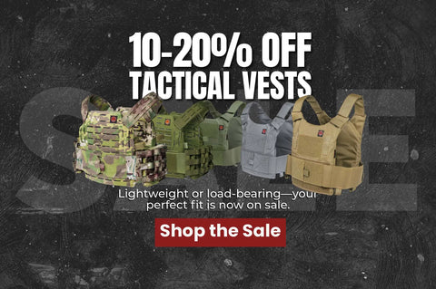10–20% Off Tactical Vests – Lightweight or load-bearing, your perfect fit is now on sale at Shield Concept.