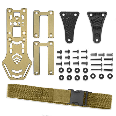 Holster Mount for Battle Belts and Duty Belts