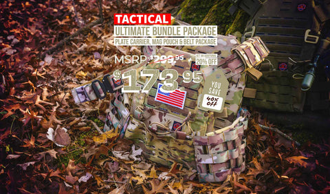 Save 40% Off on Lightweight Modular Plate Carrier Vest Package