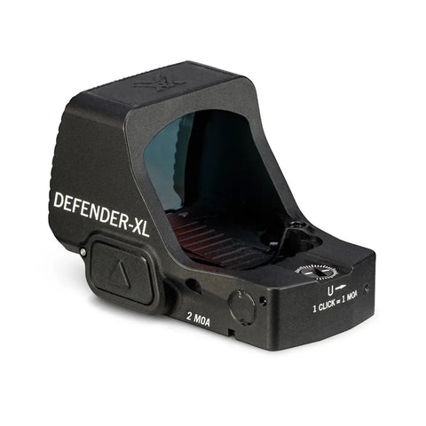 Black Defender-XL sight on a white background