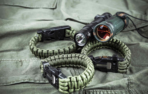 Tactical gear to survive in the open