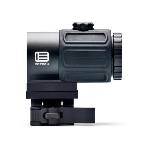 EOTECH G43 3X Magnifier – Compact tactical optic with Switch-to-Side mount and QD lever for seamless 1x to 3x transitions.