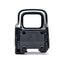 Black tactical rail mount on a white background