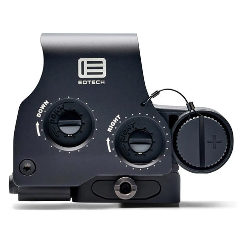 Eotech device with control knobs on a white background