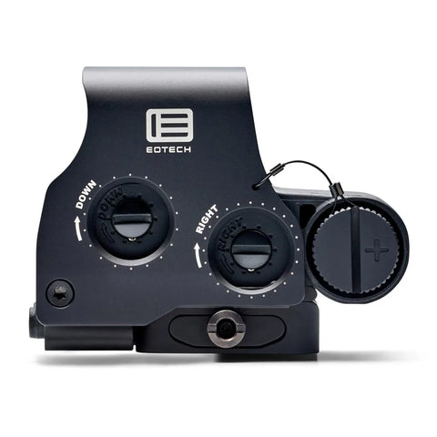 Eotech device with control knobs on a white background