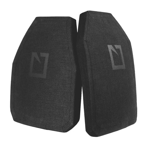 Hesco 3810 Level III+ Multi Curve Armor Plate Set – lightweight shooters cut plates for rifle protection, NIJ certified and made in USA.