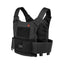 Husky Low-Profile Plate Carrier Vest in Black – Sleek tactical gear designed for agility and performance