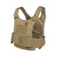 Husky Low-Profile Plate Carrier Vest in Coyote Brown – Durable, low-profile tactical vest built for speed and protection