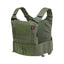 Husky Low-Profile Plate Carrier Vest in Ranger Green – Lightweight tactical vest for high-mobility operations