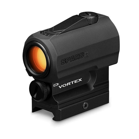 Side profile of Vortex SPARC AR Red Dot showing compact rugged chassis