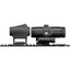 Vortex VMX-3T Magnifier mounted behind red dot sight on AR rifle