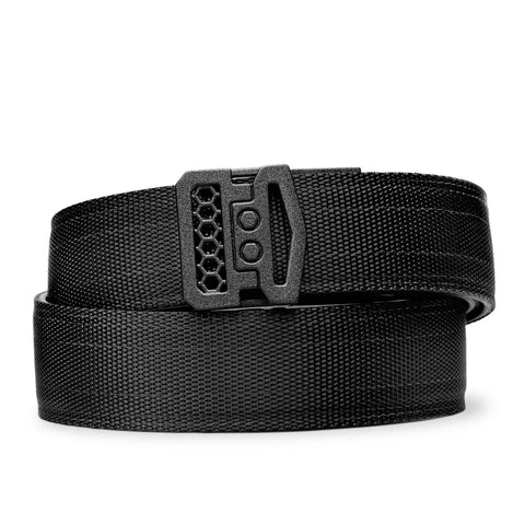 X10 Buckle Black Tactical Nylon Gun Belt – a 1.5-inch heavy-duty nylon belt designed for outdoor, military, and law enforcement use.