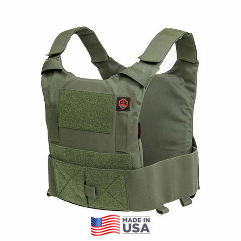 Husky Low Profile Plate Carrier Vest (Ranger Green)