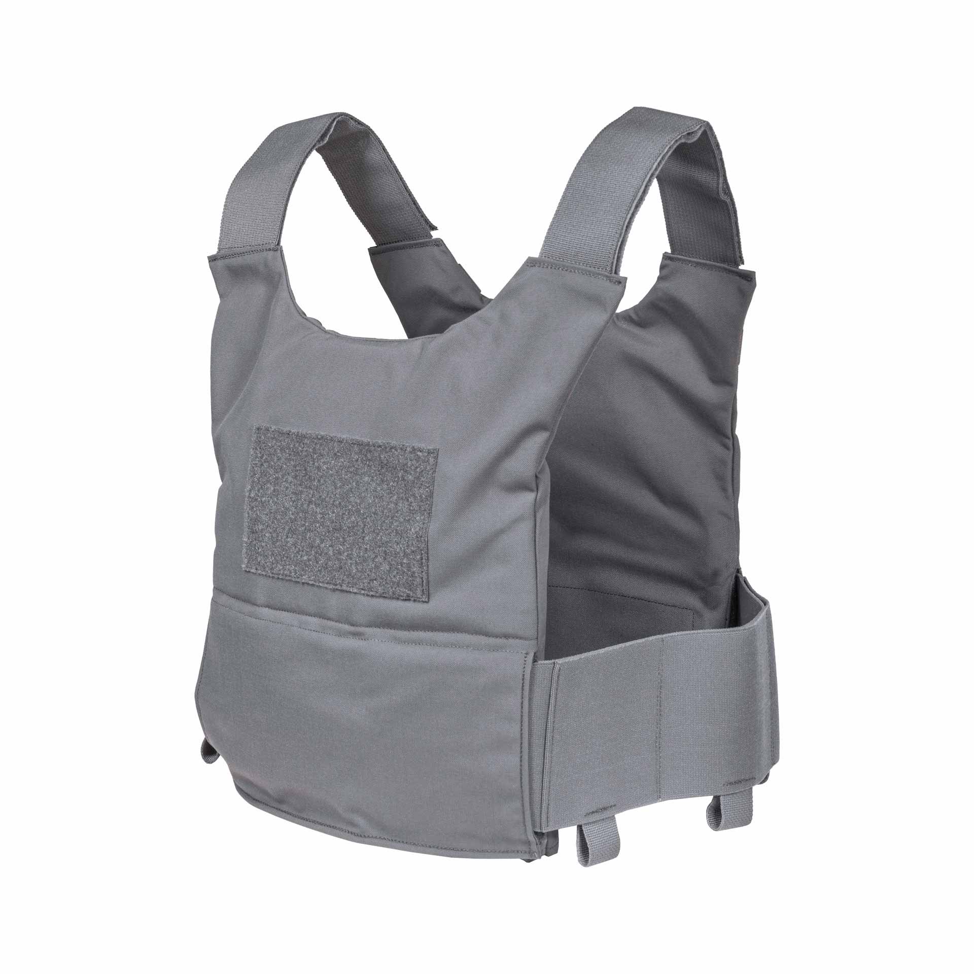 Husky Low-Profile Plate Carrier – Wolf Gray Vest – Shield Concept