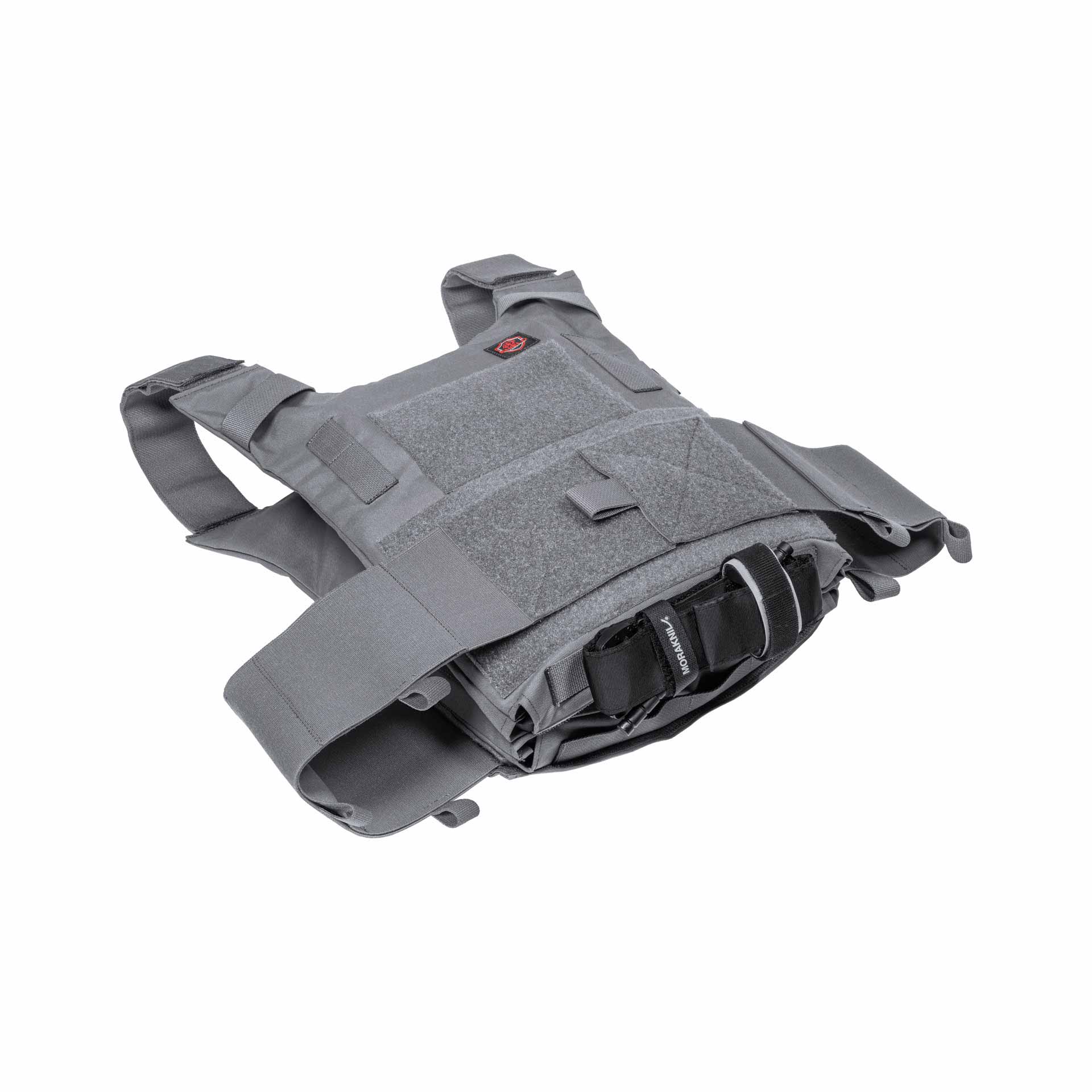Husky Low-Profile Plate Carrier – Wolf Gray Vest – Shield Concept