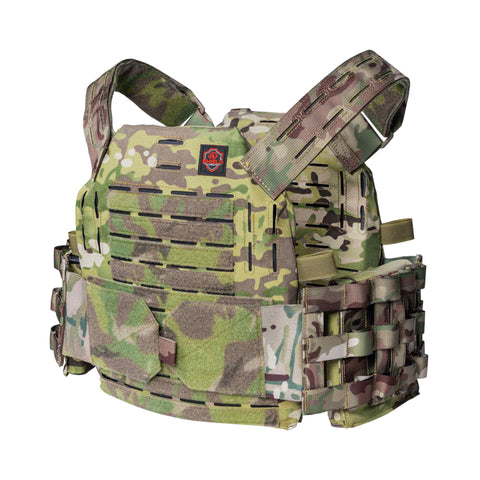 Plate carrier multicolor front view