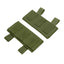 Plate carrier shoulders od green top view